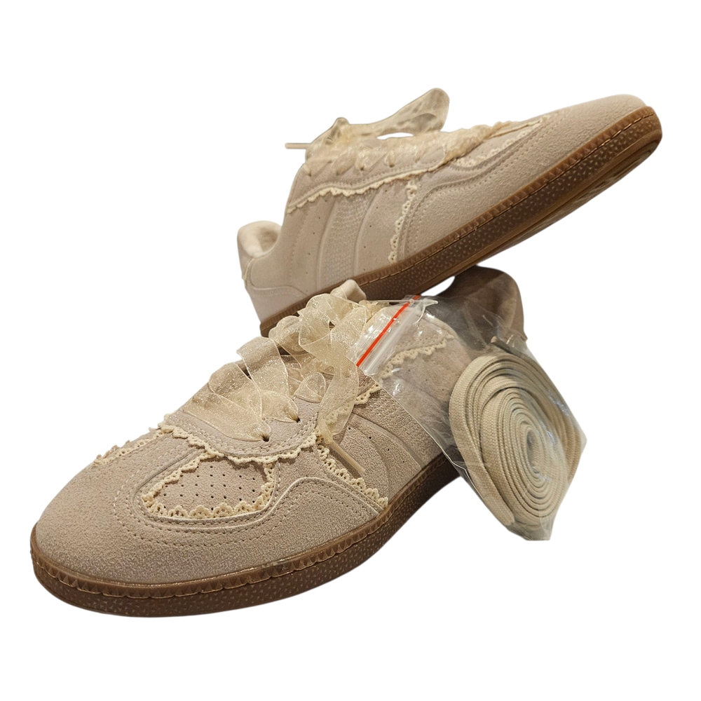 NIB - Sincerely Jules - Ivory Sneakers - Size 8.5 - Picture 3 of 12
